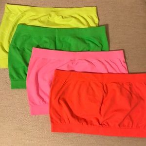Sugarlips Other - FINAL SALE Bundle of Four (4) Neon Bandeaus Sugarlips Other - FINAL SALE Bundle of Four (4) Neon Bandeaus
